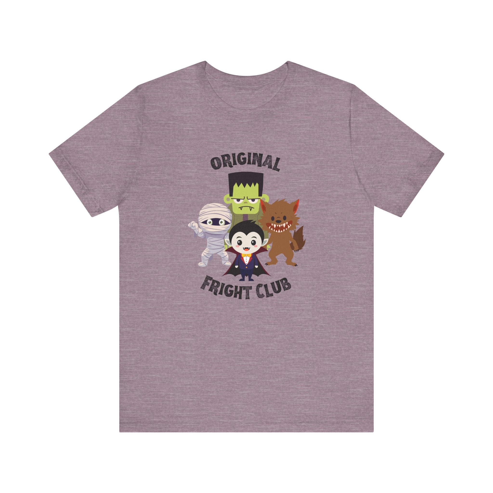Fright Club Halloween Graphic Tee - Original Fright Club, Spooky Costume Shirt, Kids and Adults, Halloween Party, Ghosts and Ghouls