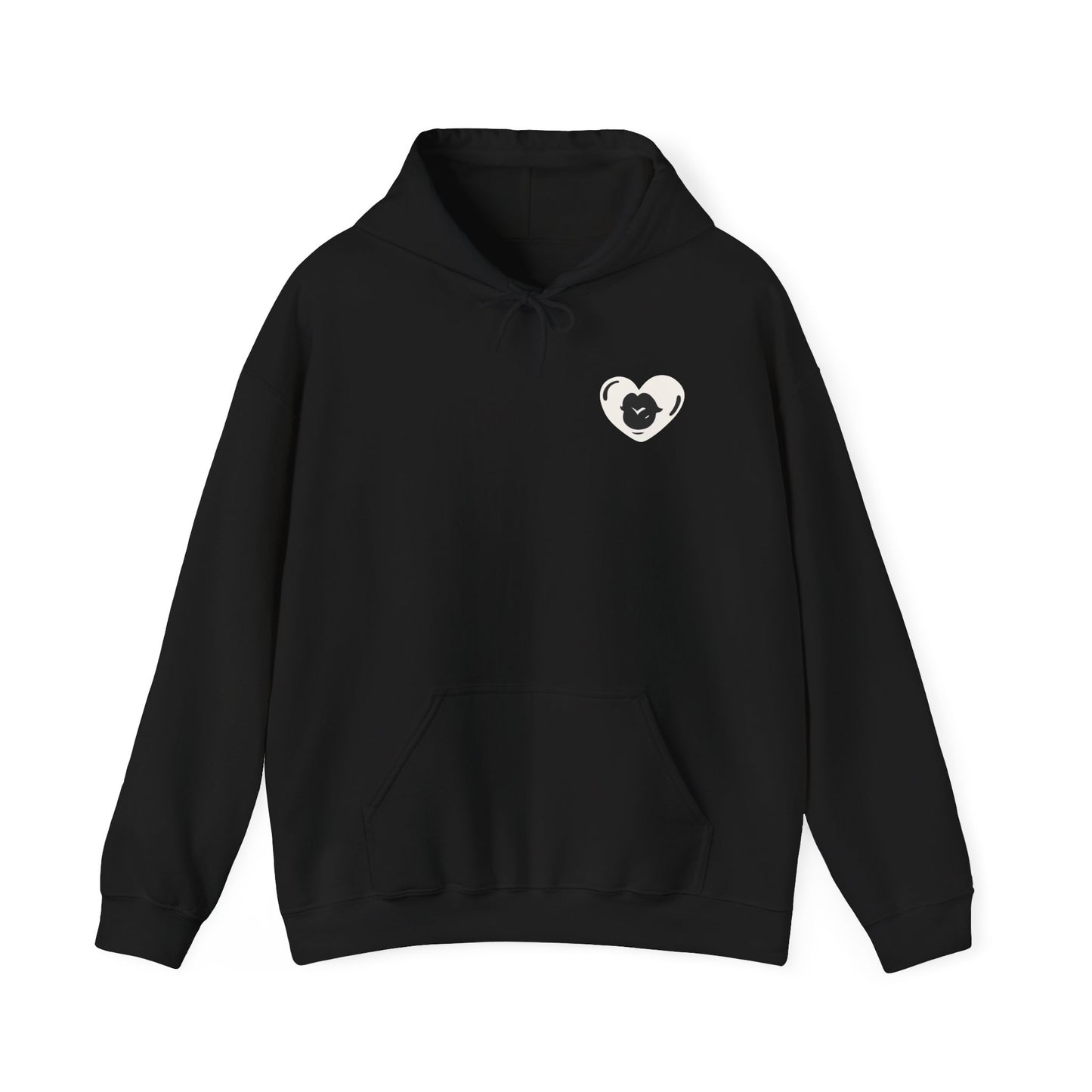 Have the Day you Deserve, Vintage Pin-Up Hoodie — Retro Woman Blowing Kiss Graphic Pullover