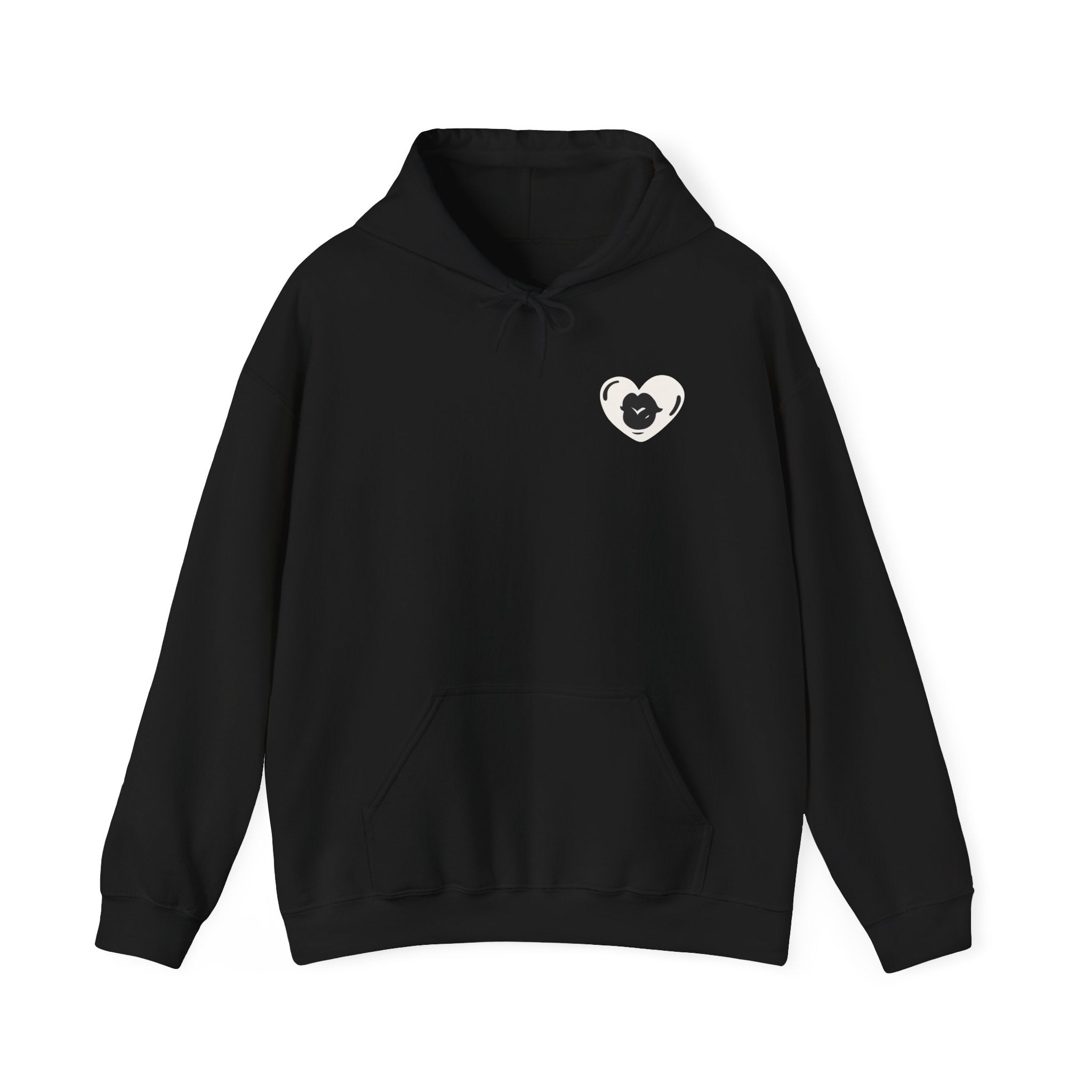 Have the Day you Deserve, Vintage Pin-Up Hoodie — Retro Woman Blowing Kiss Graphic Pullover
