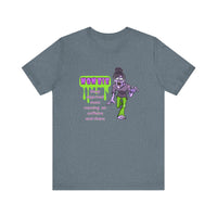 Funny Mombie T-Shirt: Sleep Deprived Mom Running on Caffeine and Chaos, Unisex Tee, Gift for Moms, Parent Humor Shirt