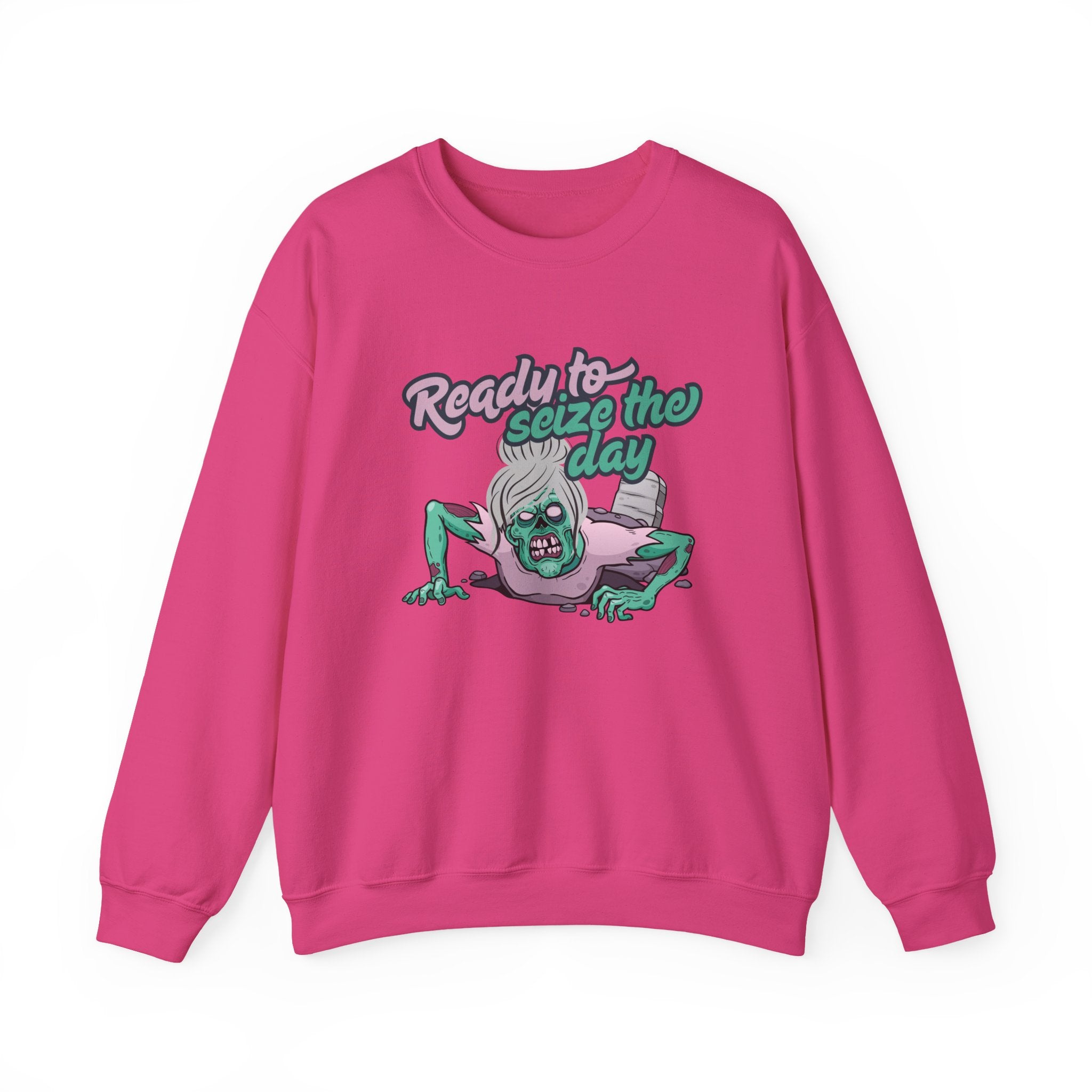 Zombie Motivation Crewneck Sweatshirt, Unisex Sweatshirt, Graphic Sweatshirt, Funny Apparel, Perfect for Halloween & Casual Wear, Gift [...]