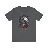 F-Caw-F Crow and Rose Tee, Graphic Tee