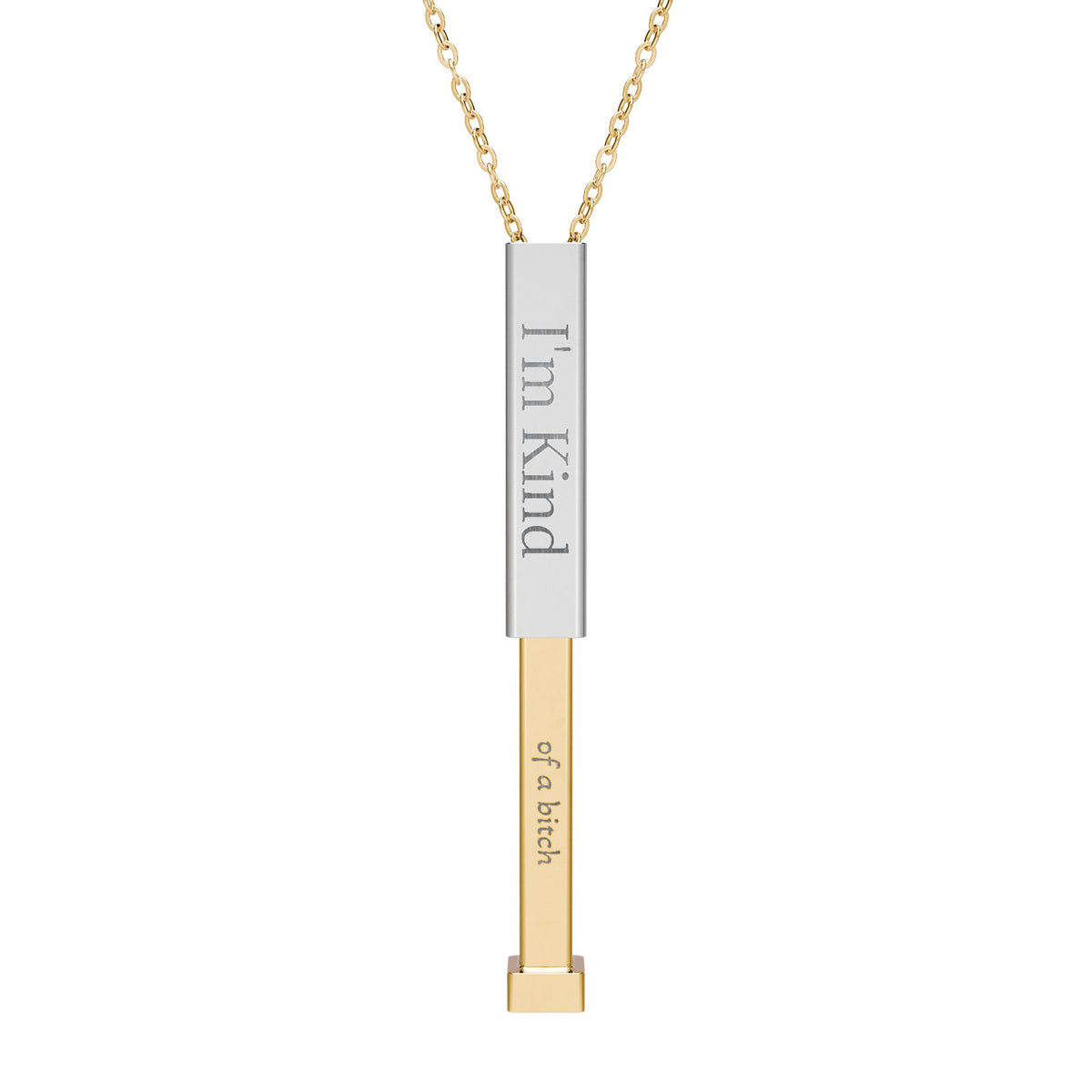 I'm Kind of a Bitch Necklace
