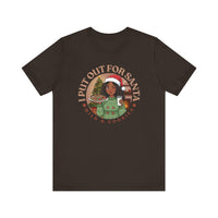 I Put Out for Santa Christmas Tee V1