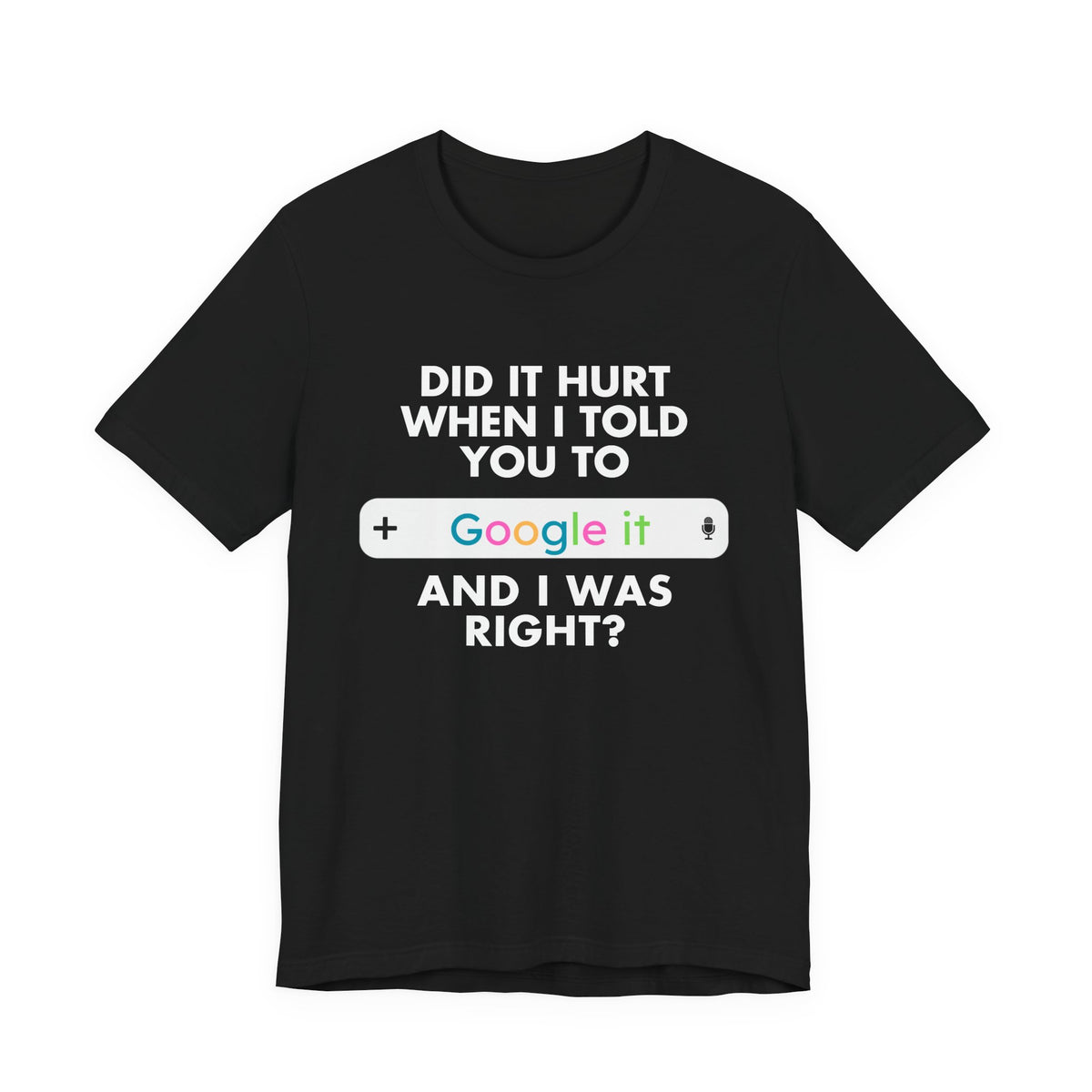 Google It Search Bar Tee