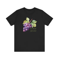 Wine Enthusiast Short Sleeve Tee - "Go Ahead and Wine!" - Casual Wear, Gift for Wine Lovers, Summer Outing Tee, Funny Wine Shirt, [...]
