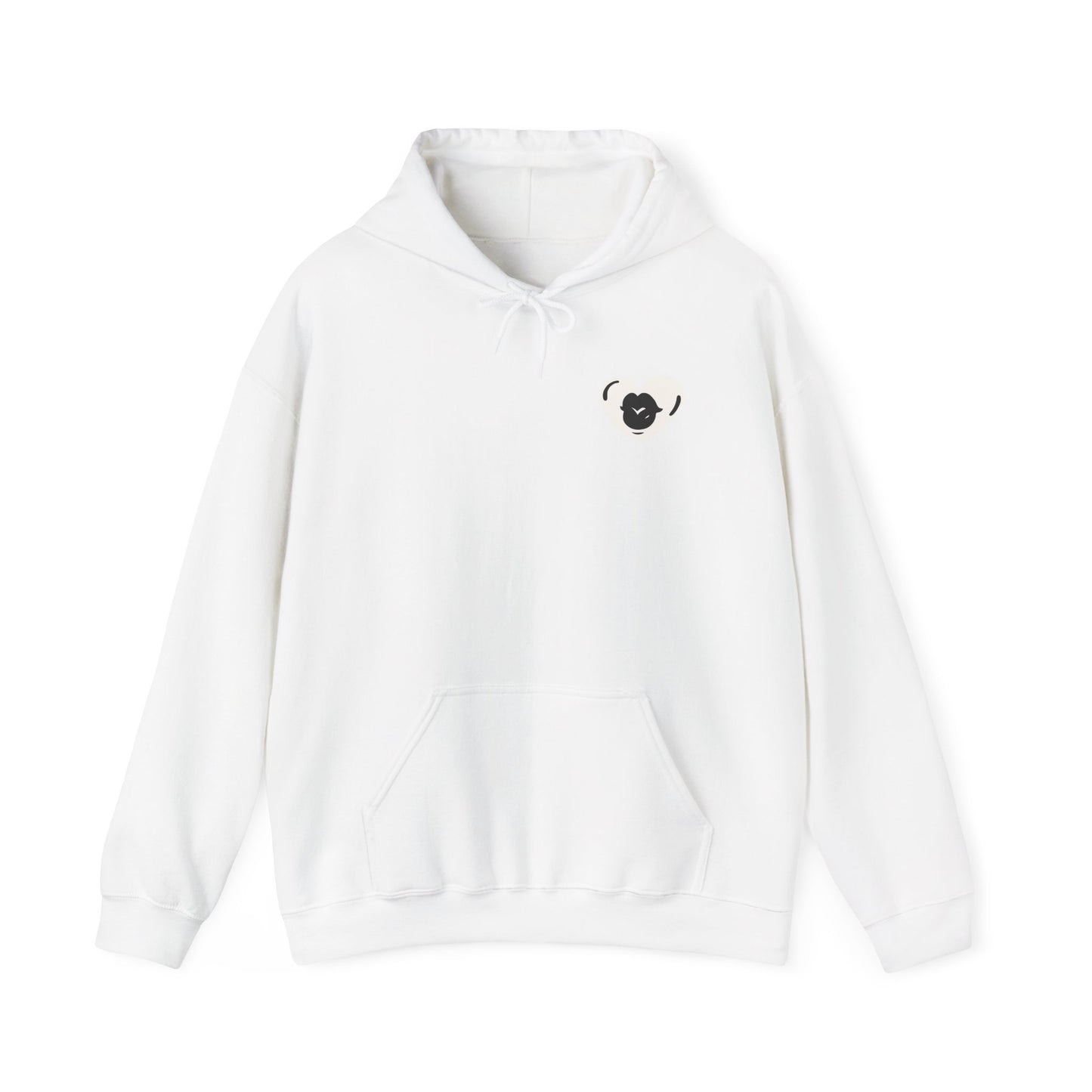 Have the Day you Deserve, Vintage Pin-Up Hoodie — Retro Woman Blowing Kiss Graphic Pullover