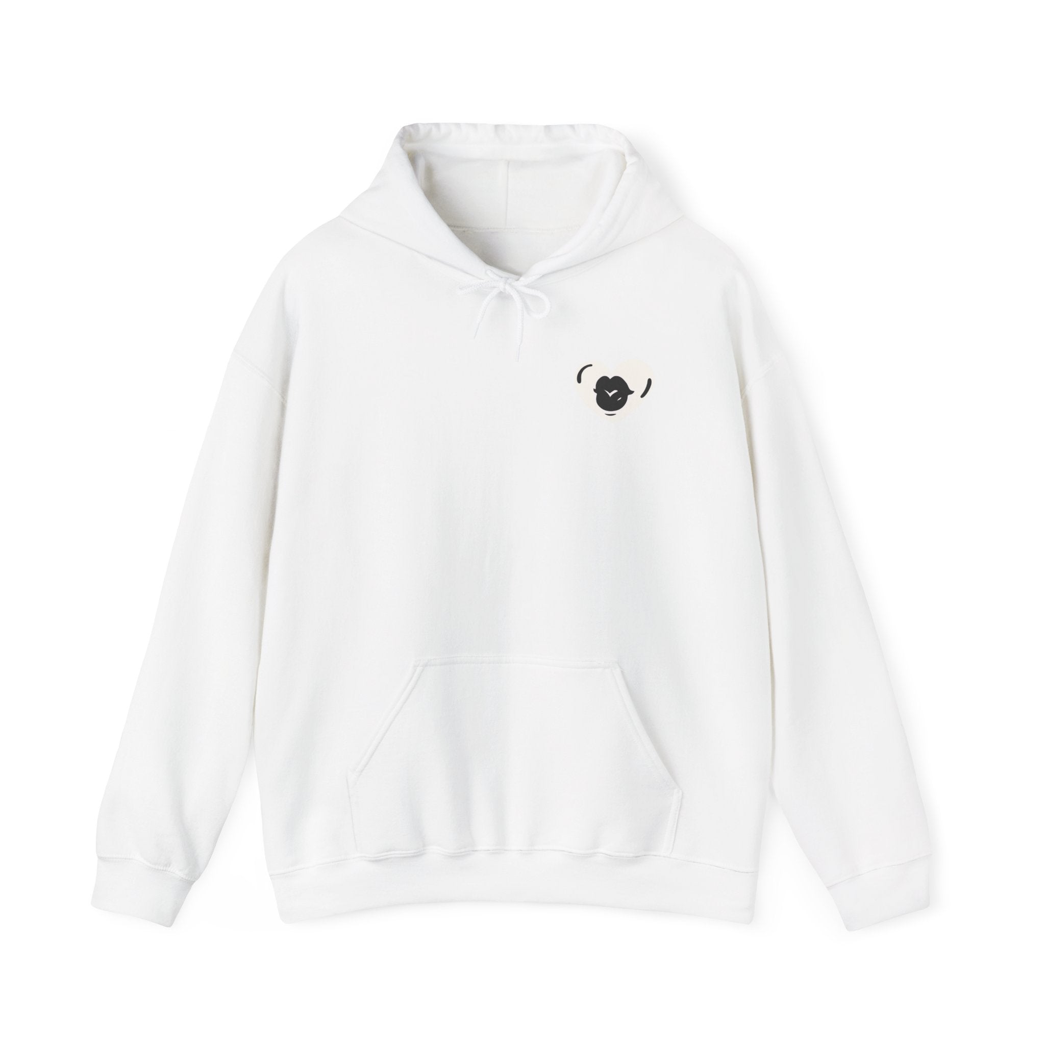 Have the Day you Deserve, Vintage Pin-Up Hoodie — Retro Woman Blowing Kiss Graphic Pullover