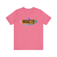 Momster Squad Tee - Fun Unisex Jersey Short Sleeve Shirt, Ultimate Mom Gift, Halloween Tee, Cute Family
