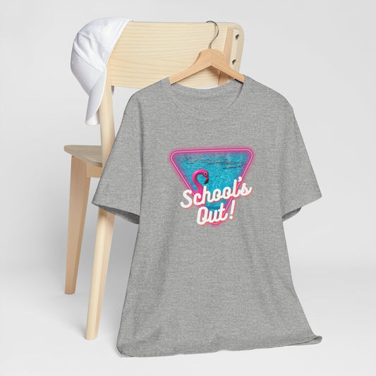 School's Out Unisex Tee, Summer Vibes T-Shirt, Casual Wear for Students, Back to School, Fun Summer Celebrations, Gift Idea