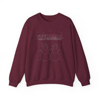 Funny Holiday Sweatshirt for Winter Lovers - 'Your Mama Was a Snowblower'