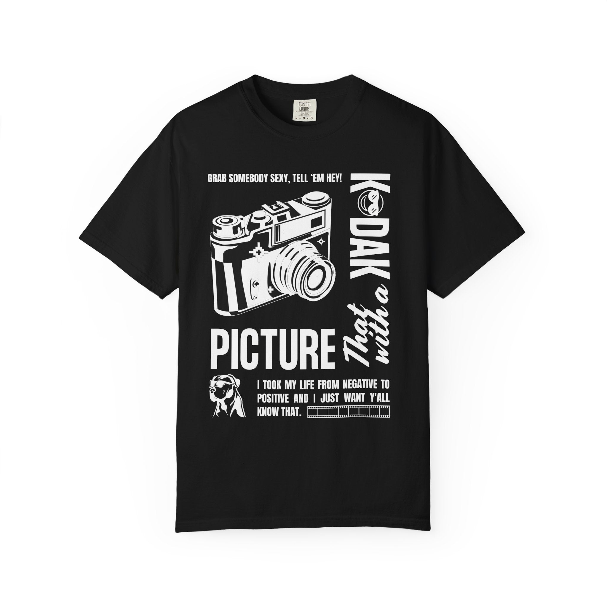 Kodak Picture T‑Shirt — Retro Photography Graphic Tee