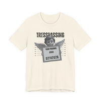 TRESPASSING:  (Mugshot Angel Design) - Valentine's Tee
