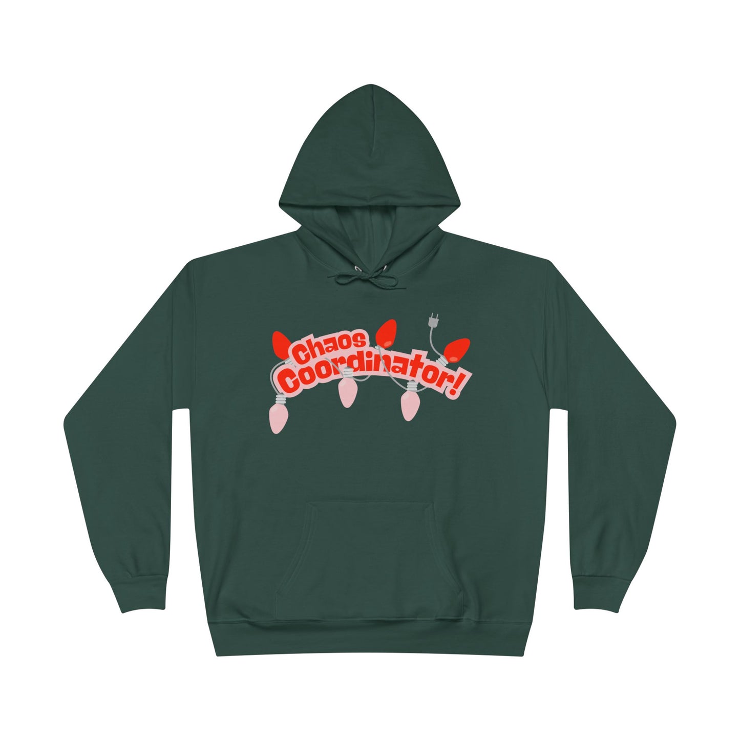 Chaos Coordinator Hoodie — Fun Graphic Pullover Perfect for Holiday Chaos