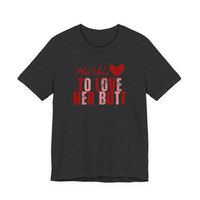 Funny Galentine's Tee — 'Love My Butt' Women's Friends Night Shirt