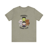 Fright Club Halloween Graphic Tee - Original Fright Club, Spooky Costume Shirt, Kids and Adults, Halloween Party, Ghosts and Ghouls