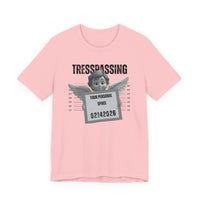 TRESPASSING:  (Mugshot Angel Design) - Valentine's Tee