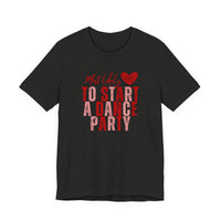 Galentine's Day Dancing Tee — Happy Dance Shirt for Girls' Day Out
