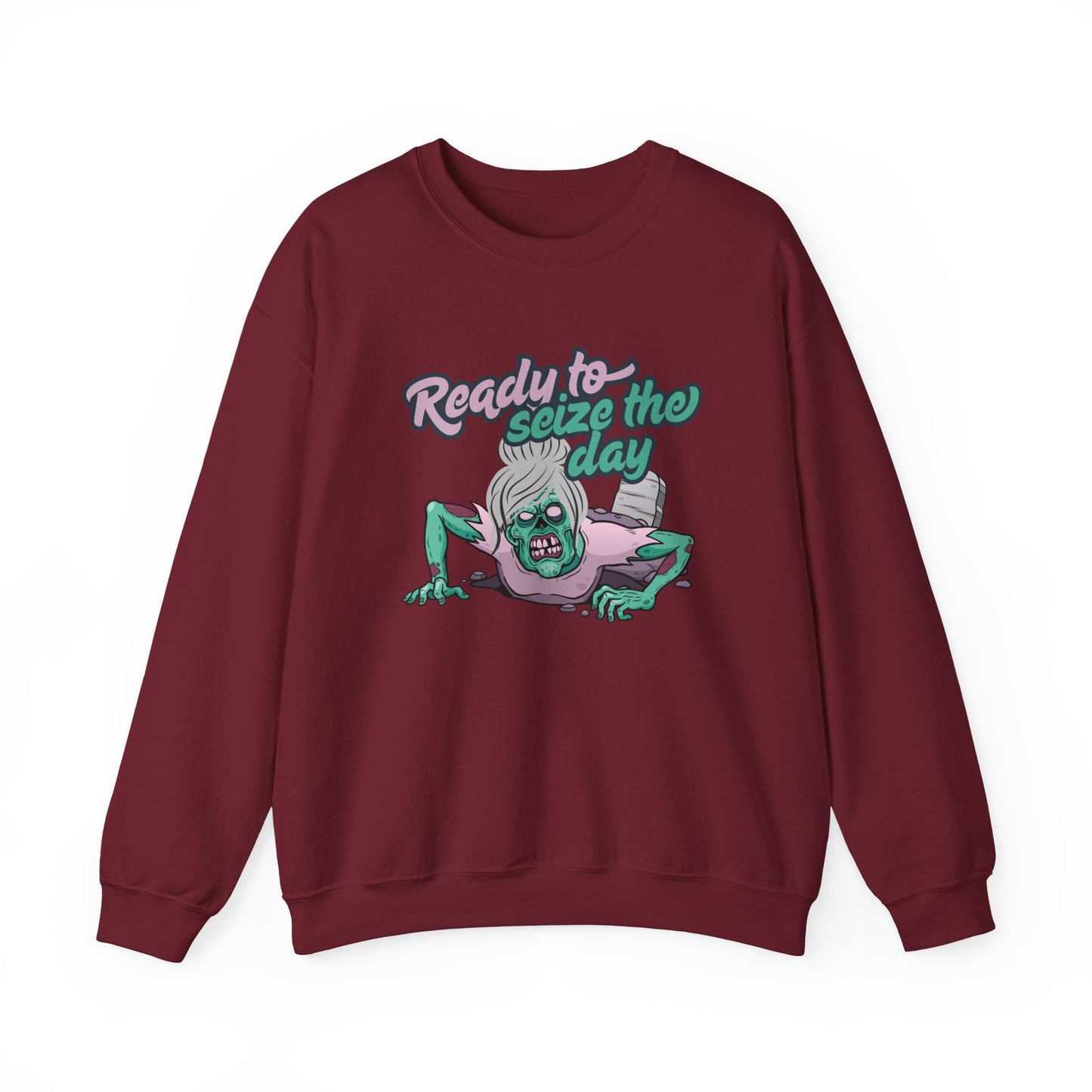 Zombie Motivation Crewneck Sweatshirt, Unisex Sweatshirt, Graphic Sweatshirt, Funny Apparel, Perfect for Halloween & Casual Wear, Gift [...]