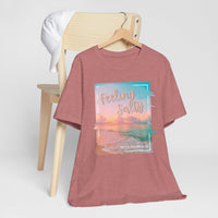 Feeling Salty Unisex T-Shirt, Beach Vibe Tee, Summer Casual Wear, Vacation Gift, Ocean Lover Apparel