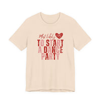Galentine's Day Dancing Tee — Happy Dance Shirt for Girls' Day Out