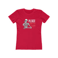 Skeleton Graphic Tee, Casual Women’s Shirt, Halloween T-Shirt, Fun Fall Apparel, Everyday Comfort