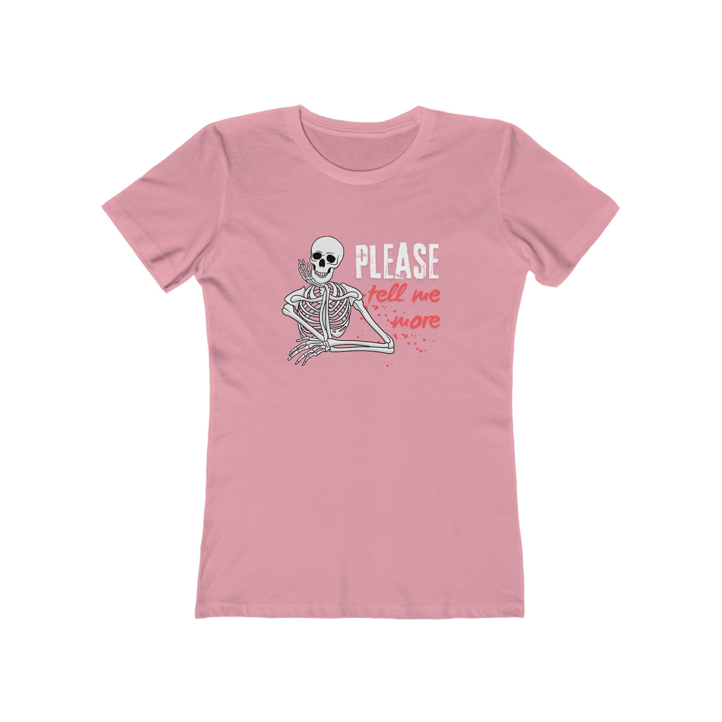 Skeleton Graphic Tee, Casual Women’s Shirt, Halloween T-Shirt, Fun Fall Apparel, Everyday Comfort