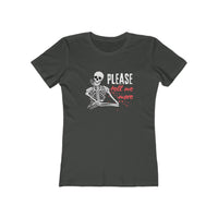 Skeleton Graphic Tee, Casual Women’s Shirt, Halloween T-Shirt, Fun Fall Apparel, Everyday Comfort