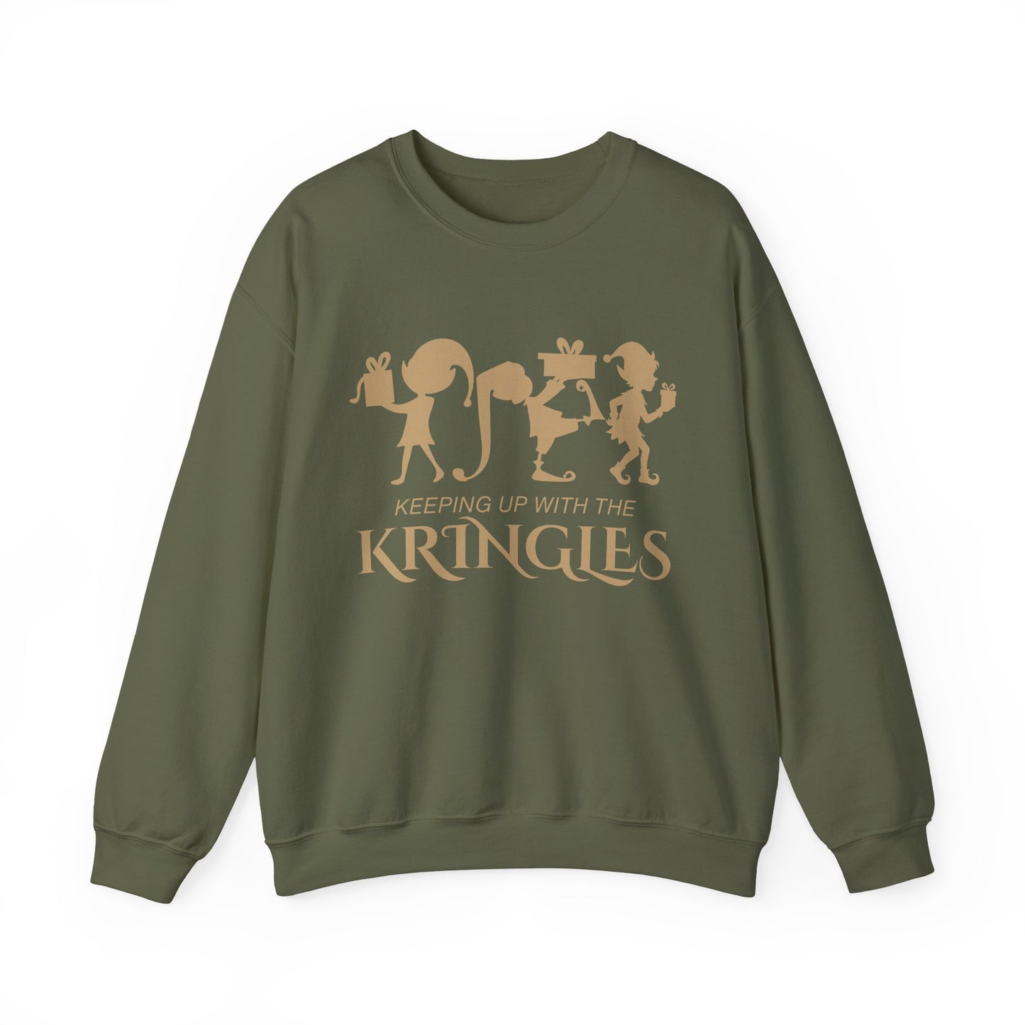 Keeping Up With the Kringles Holiday Crewneck Sweatshirt