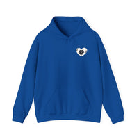 Have the Day you Deserve, Vintage Pin-Up Hoodie — Retro Woman Blowing Kiss Graphic Pullover