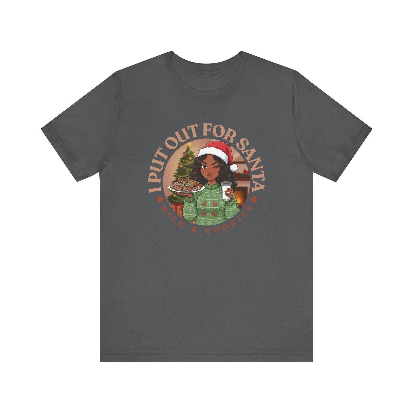 I Put Out for Santa Christmas Tee V1