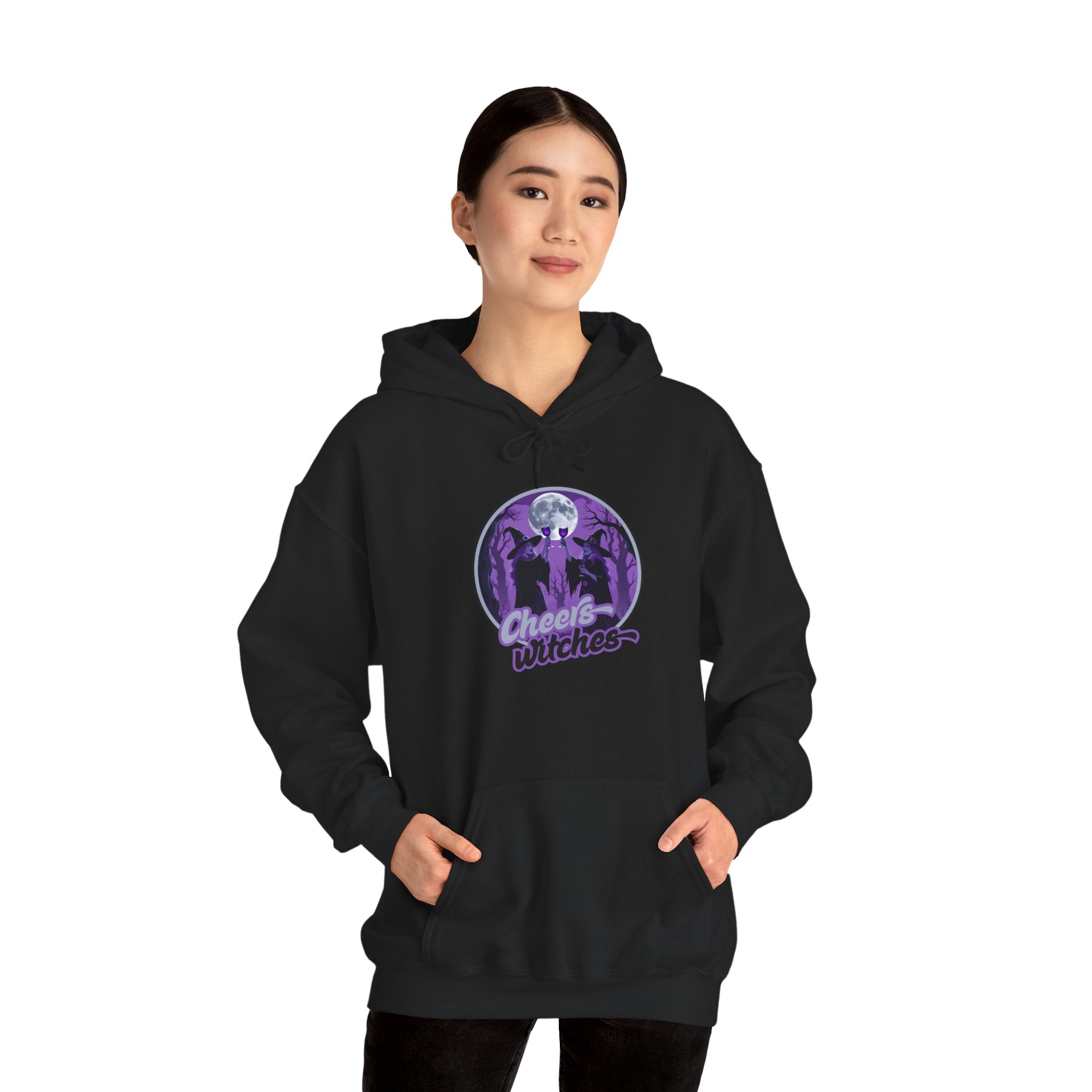 Cheers Witches, Cozy Unisex Sweatshirt for Halloween, Perfect Gift for Witches, Spooky Season, Casual Wear