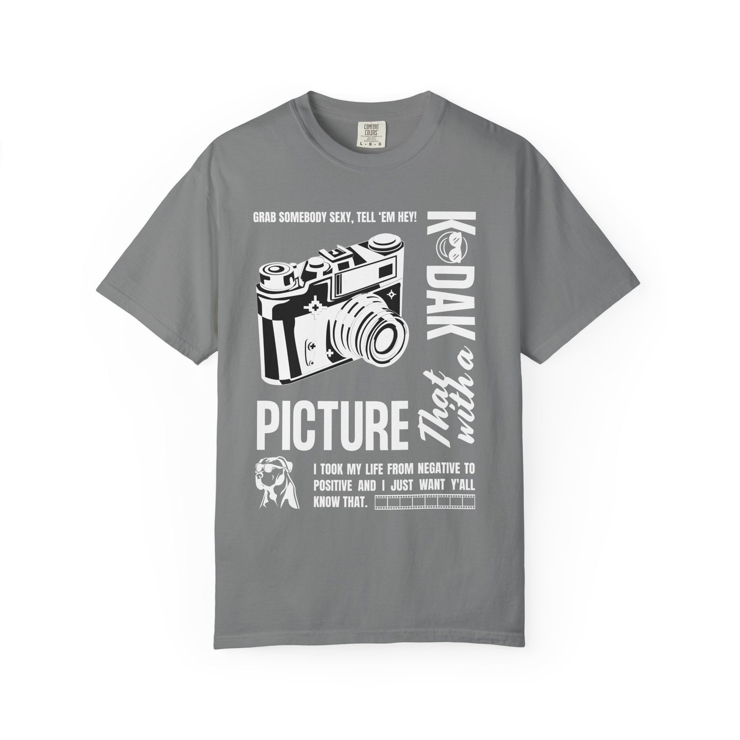 Kodak Picture T‑Shirt — Retro Photography Graphic Tee