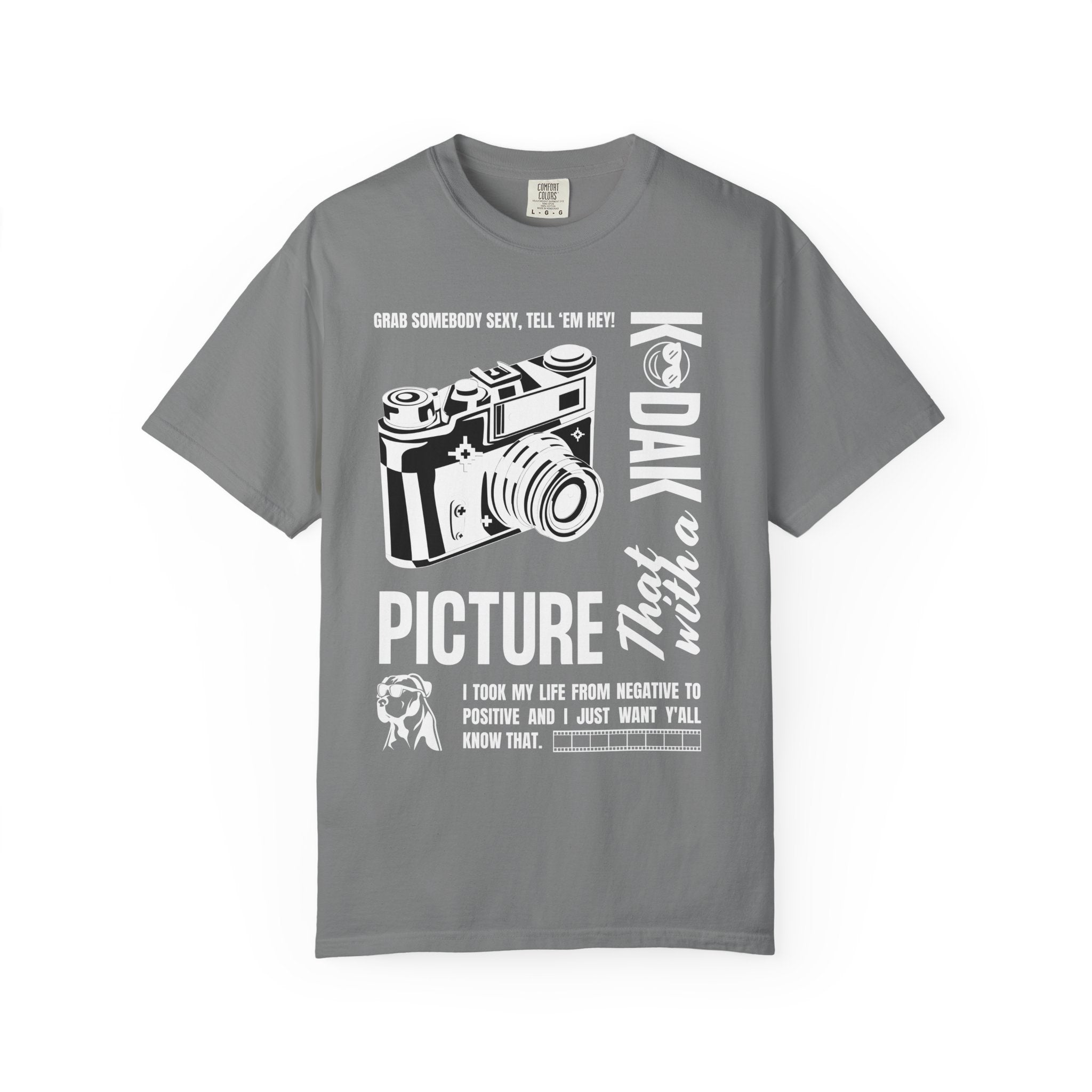 Kodak Picture T‑Shirt — Retro Photography Graphic Tee