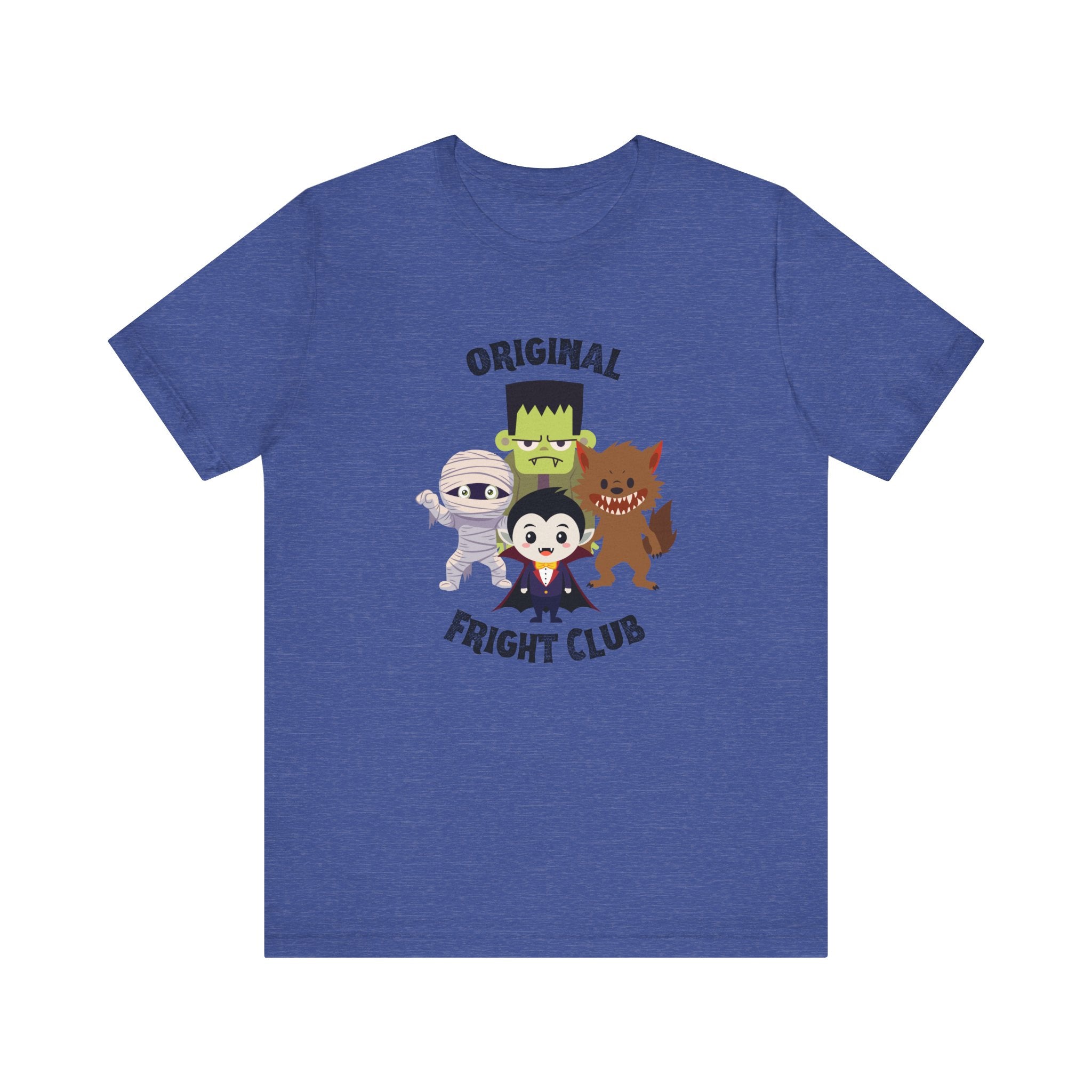 Fright Club Halloween Graphic Tee - Original Fright Club, Spooky Costume Shirt, Kids and Adults, Halloween Party, Ghosts and Ghouls