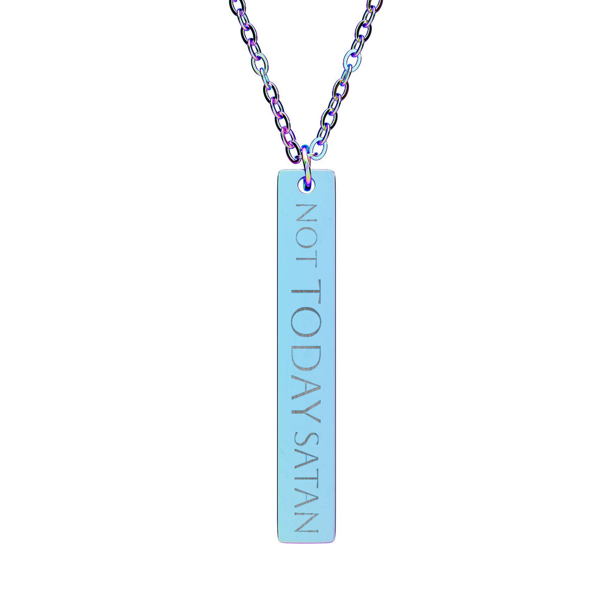 Not Today Satan Necklace