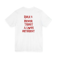 Never Trust A Love Interest Tee - Knife in Heart Tee