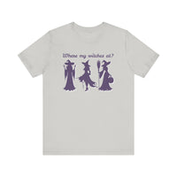 Where My Witches At? Witch Tee Shirt, Halloween Apparel, Casual Tee, Gift for Witches, Halloween Party T-Shirt