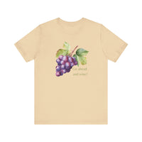 Wine Enthusiast Short Sleeve Tee - "Go Ahead and Wine!" - Casual Wear, Gift for Wine Lovers, Summer Outing Tee, Funny Wine Shirt, [...]