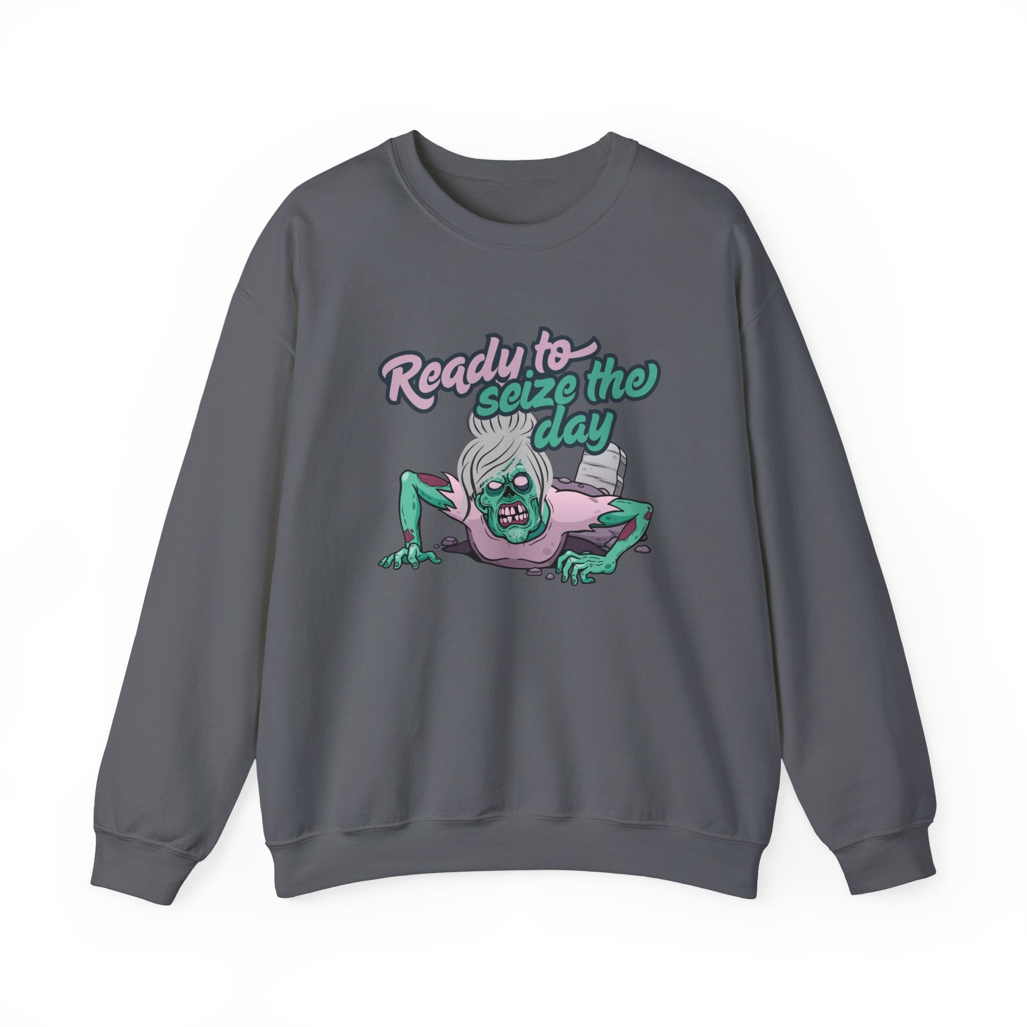 Zombie Motivation Crewneck Sweatshirt, Unisex Sweatshirt, Graphic Sweatshirt, Funny Apparel, Perfect for Halloween & Casual Wear, Gift [...]