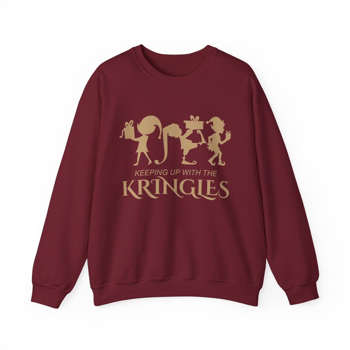Keeping Up With the Kringles Holiday Crewneck Sweatshirt