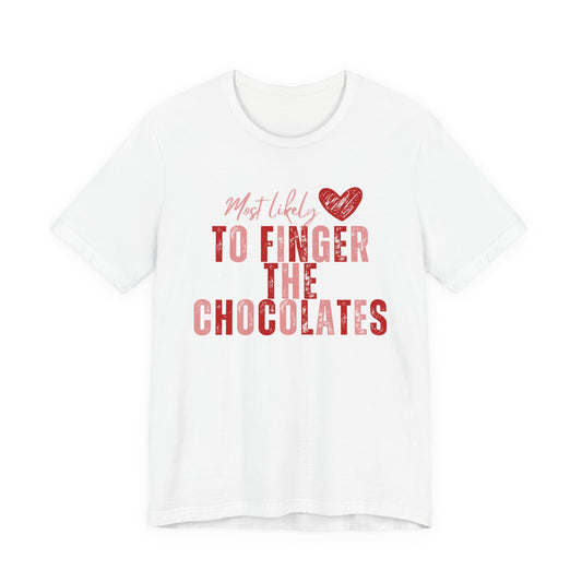 Galentine's Day Chocolate-Sampler Tee — Funny Matching Friends Shirt