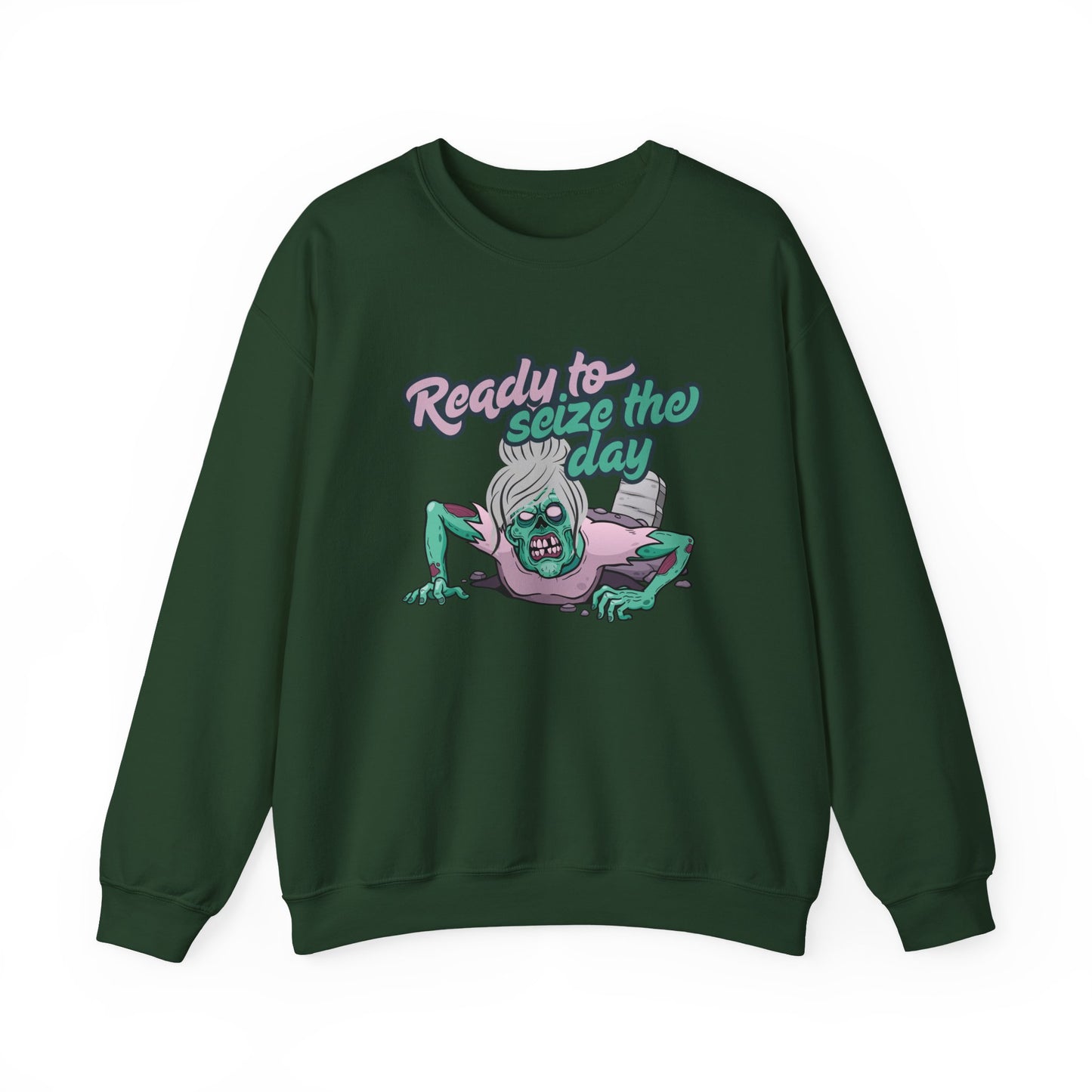 Zombie Motivation Crewneck Sweatshirt, Unisex Sweatshirt, Graphic Sweatshirt, Funny Apparel, Perfect for Halloween & Casual Wear, Gift [...]