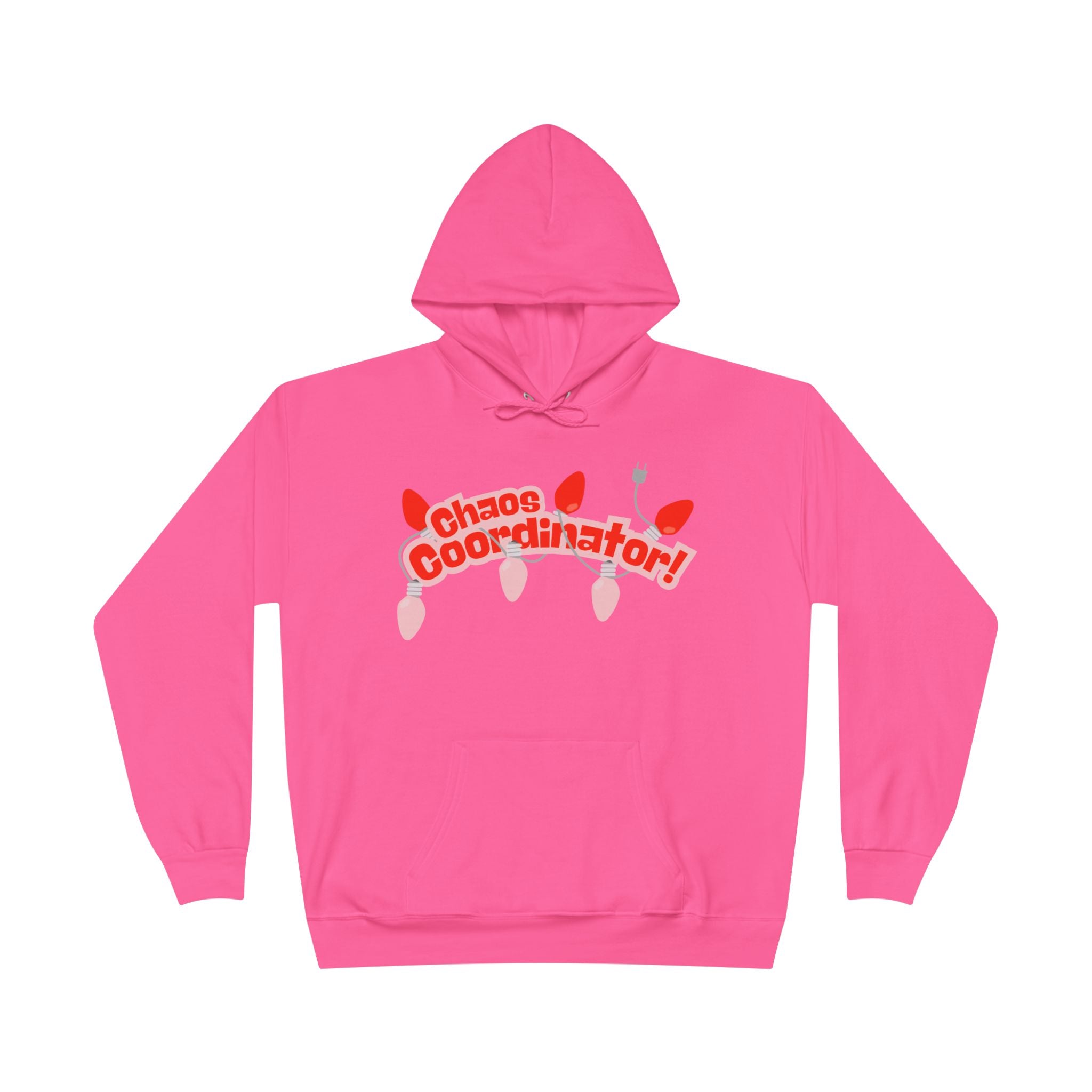 Chaos Coordinator Hoodie — Fun Graphic Pullover Perfect for Holiday Chaos