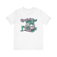 Zombie-Themed Graphic Tee, Ready to Seize the Day T-Shirt, Unisex Horror Costume, Halloween Apparel, Funny Zombie tee