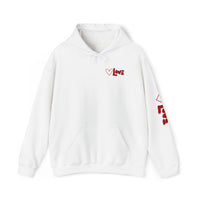 Snacks Are My Love Language Hoodie — Cute Valentine’s Graphic Pullover