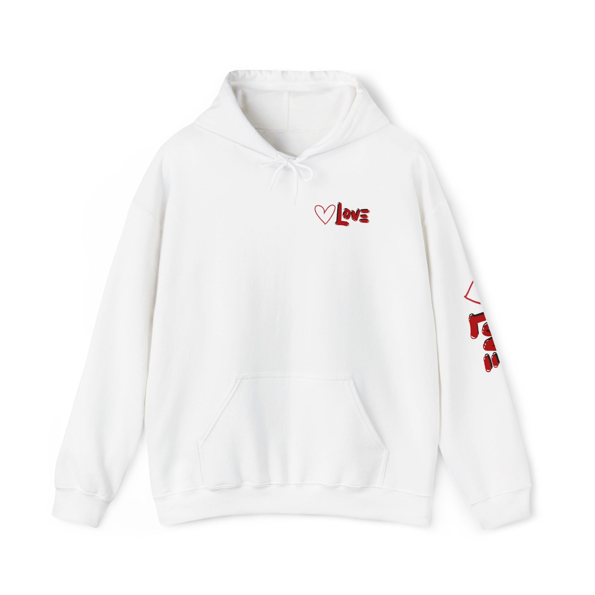 Snacks Are My Love Language Hoodie — Cute Valentine’s Graphic Pullover