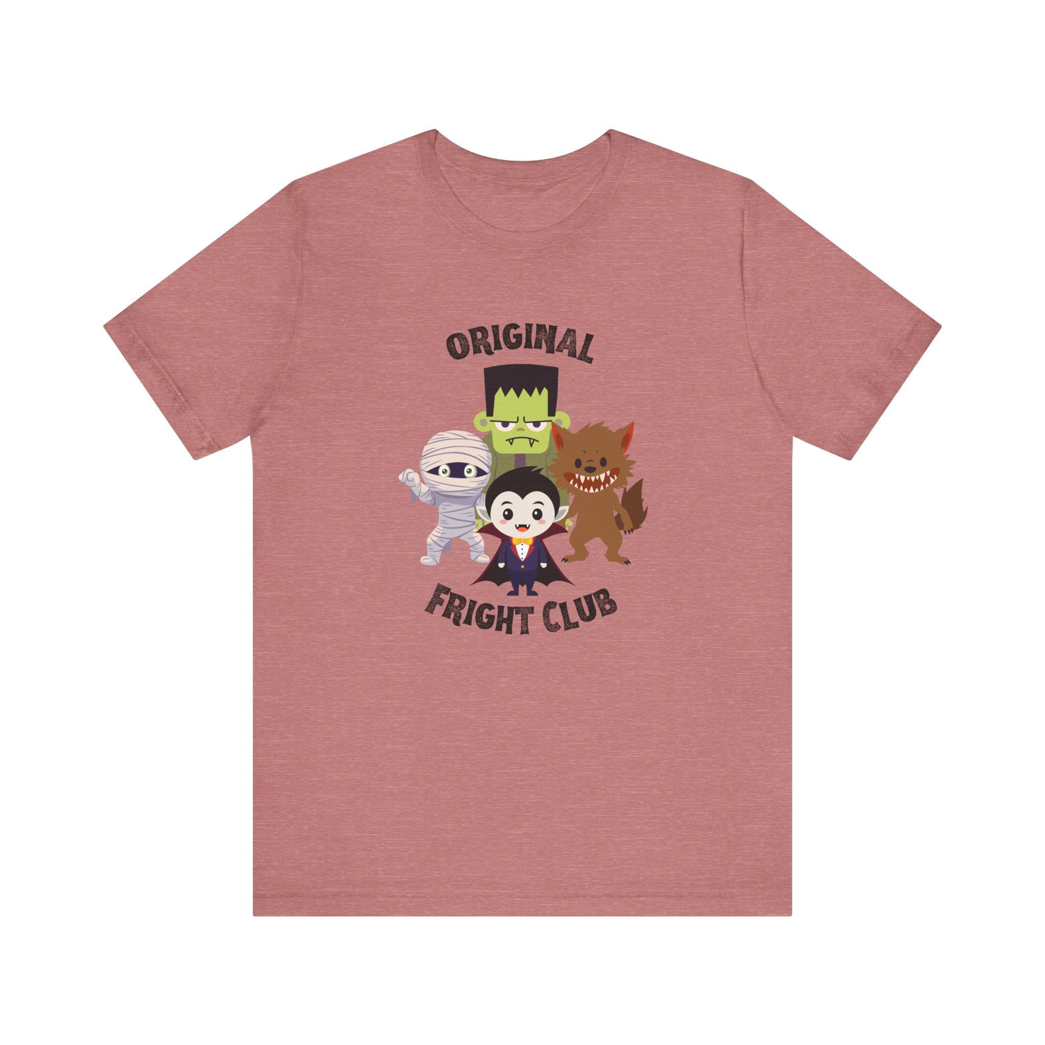 Fright Club Halloween Graphic Tee - Original Fright Club, Spooky Costume Shirt, Kids and Adults, Halloween Party, Ghosts and Ghouls