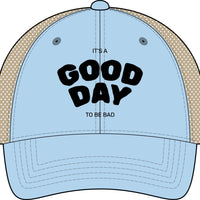 It's a Good Day to be Bad Cap - Women's Washed Mesh-Back Cap