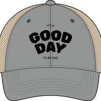 It's a Good Day to be Bad Cap - Women's Washed Mesh-Back Cap